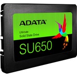 ADATA SU650 2.5" 480 GB Serial ATA III SLC, Solid state-drev Sort, 480 GB, 2.5", 520 MB/s, 6 Gbit/sek.
