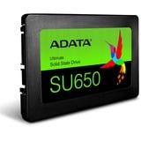 ADATA SU650 960 GB 2.5" Serial ATA III SLC, Solid state-drev Sort, 960 GB, 2.5", 520 MB/s, 6 Gbit/sek.