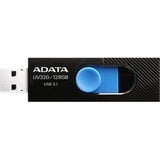 ADATA UV320 USB-nøgle 128 GB USB Type-A 3.2 Gen 1 (3.1 Gen 1) Sort, Blå, USB-stik Sort/Blå, 128 GB, USB Type-A, 3.2 Gen 1 (3.1 Gen 1), Glide, 7,9 g, Sort, Blå