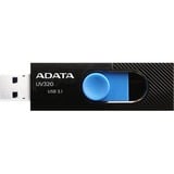 ADATA UV320 USB-nøgle 32 GB USB Type-A 3.2 Gen 1 (3.1 Gen 1) Sort, Blå, USB-stik Sort/Blå, 32 GB, USB Type-A, 3.2 Gen 1 (3.1 Gen 1), Glide, 7,9 g, Sort, Blå