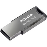 ADATA UV350 USB-nøgle 32 GB Sølv, USB-stik Sølv, 32 GB, Uden hætte, 5,9 g, Sølv, Detail