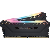 Corsair Vengeance CMW64GX4M2E3200C16 hukommelsesmodul 64 GB 2 x 32 GB DDR4 3200 Mhz Sort, 64 GB, 2 x 32 GB, DDR4, 3200 Mhz, 288-pin DIMM