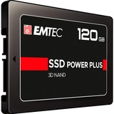 Emtec X150 Power Plus 2.5" 120 GB Serial ATA III, Solid state-drev Sort, 120 GB, 2.5", 520 MB/s, 6 Gbit/sek.