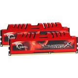 G.Skill 16GB DDR3-1333 CL9 RipjawsX hukommelsesmodul 2 x 8 GB 1333 Mhz 16 GB, 2 x 8 GB, DDR3, 1333 Mhz, 240-pin DIMM, Lite detail