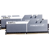 G.Skill 16GB DDR4-3200 hukommelsesmodul 2 x 8 GB 3333 Mhz Sølv/Hvid, 16 GB, 2 x 8 GB, DDR4, 3333 Mhz, 288-pin DIMM, Guld, Sølv, Hvid