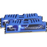 G.Skill 16GB PC3-12800 Kit RAM-modul DDR3 1600 Mhz, Hukommelse 16 GB, 2 x 8 GB, DDR3, 1600 Mhz, 240-pin DIMM, Lite detail