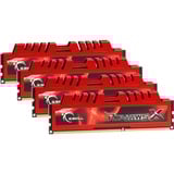 G.Skill 32GB DDR3-1333 CL9 RipjawsX hukommelsesmodul 4 x 8 GB 1333 Mhz 32 GB, 4 x 8 GB, DDR3, 1333 Mhz, 240-pin DIMM, Detail