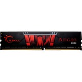 G.Skill 64GB DDR4-2400 RAM-modul 2400 Mhz, Hukommelse 64 GB, 4 x 16 GB, DDR4, 2400 Mhz, 288-pin DIMM, Sort, Rød