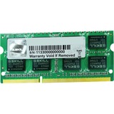 G.Skill 8GB DDR3-1600 hukommelsesmodul 1 x 8 GB 1600 Mhz 8 GB, 1 x 8 GB, DDR3, 1600 Mhz, 204-pin SO-DIMM, Lite detail