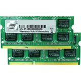 G.Skill 8GB DDR3-1600 hukommelsesmodul 2 x 4 GB 1600 Mhz 8 GB, 2 x 4 GB, DDR3, 1600 Mhz, 204-pin SO-DIMM