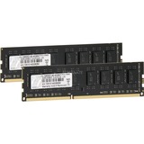 G.Skill 8GB DDR3 DIMM 8GB DDR3 1333Mhz RAM-modul, Hukommelse 8 GB, 2 x 4 GB, DDR3, 1333 Mhz, 240-pin DIMM, Detail