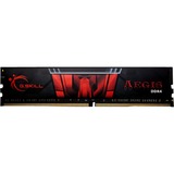 G.Skill 8GB DDR4-2133 hukommelsesmodul 2 x 4 GB 2133 Mhz 8 GB, 2 x 4 GB, DDR4, 2133 Mhz, 288-pin DIMM, Sort, Rød