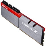 G.Skill 8GB DDR4 hukommelsesmodul 2 x 4 GB 3200 Mhz grå/Rød, 8 GB, 2 x 4 GB, DDR4, 3200 Mhz, Grå, Sort, Rød