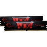 G.Skill Aegis hukommelsesmodul 16 GB 2 x 8 GB DDR4 3000 Mhz Sort, 16 GB, 2 x 8 GB, DDR4, 3000 Mhz, 288-pin DIMM, Sort