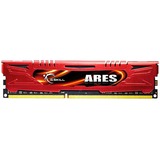 G.Skill Ares, 16GB (2x 8GB) DDR3 hukommelsesmodul 2 x 8 GB 2133 Mhz 16GB (2x 8GB) DDR3, 16 GB, 2 x 8 GB, DDR3, 2133 Mhz, 240-pin DIMM, Rød