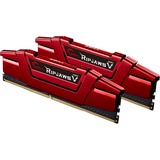 G.Skill Ripjaws V F4-3000C16D-16GVRB hukommelsesmodul 16 GB 2 x 8 GB DDR4 3000 Mhz Rød, 16 GB, 2 x 8 GB, DDR4, 3000 Mhz, 288-pin DIMM