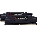 G.Skill Ripjaws V hukommelsesmodul 16 GB 2 x 8 GB DDR4 3200 Mhz grå, 16 GB, 2 x 8 GB, DDR4, 3200 Mhz, 288-pin DIMM, Sort