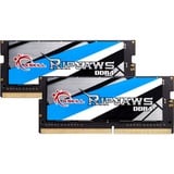 G.Skill Ripjaws hukommelsesmodul 32 GB 2 x 16 GB DDR4 2400 Mhz 32 GB, 2 x 16 GB, DDR4, 2400 Mhz, 260-pin SO-DIMM, Sort, Blå, Guld, Grå, Hvid