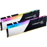 G.Skill Trident Z F4-3600C16D-16GTZNC hukommelsesmodul 16 GB 2 x 8 GB DDR4 3600 Mhz Sort/Sølv, 16 GB, 2 x 8 GB, DDR4, 3600 Mhz