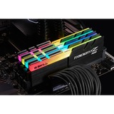 G.Skill Trident Z RGB F4-3200C16Q-64GTZR hukommelsesmodul 64 GB 4 x 16 GB DDR4 3200 Mhz Sort, 64 GB, 4 x 16 GB, DDR4, 3200 Mhz, 288-pin DIMM