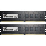 G.Skill Value hukommelsesmodul 16 GB 2 x 8 GB DDR4 2666 Mhz Sort, 16 GB, 2 x 8 GB, DDR4, 2666 Mhz, 288-pin DIMM