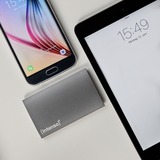 Intenso 128GB Premium Anthracit, Solid state-drev antracit, 128 GB, 1.8", USB Type-A, 3.2 Gen 1 (3.1 Gen 1), 320 MB/s, Anthracit