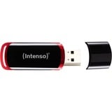 Intenso 32GB USB2.0 USB-nøgle USB Type-A 2.0 Sort, Rød, USB-stik Sort/Rød, 32 GB, USB Type-A, 2.0, 28 MB/s, Hætte, Sort, Rød