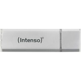 Intenso Alu Line USB-nøgle 16 GB USB Type-A 2.0 Sølv, USB-stik Sølv, 16 GB, USB Type-A, 2.0, 28 MB/s, Hætte, Sølv