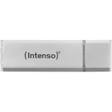 Intenso Alu Line USB-nøgle 32 GB USB Type-A 2.0 Sølv, USB-stik Sølv, 32 GB, USB Type-A, 2.0, 28 MB/s, Hætte, Sølv