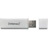 Intenso Alu Line USB-nøgle 4 GB USB Type-A 2.0 Sølv, USB-stik Sølv, 4 GB, USB Type-A, 2.0, 28 MB/s, Hætte, Sølv