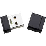 Intenso Micro Line USB-nøgle 16 GB USB Type-A 2.0 Sort, USB-stik Sort, 16 GB, USB Type-A, 2.0, 16,5 MB/s, Hætte, Sort