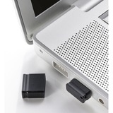 Intenso Micro Line USB-nøgle 8 GB USB Type-A 2.0 Sort, USB-stik Sort, 8 GB, USB Type-A, 2.0, 16,5 MB/s, Hætte, Sort