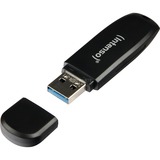 Intenso Speed Line USB-nøgle 128 GB USB Type-A 3.2 Gen 1 (3.1 Gen 1) Sort, USB-stik Sort, 128 GB, USB Type-A, 3.2 Gen 1 (3.1 Gen 1), 70 MB/s, Hætte, Sort