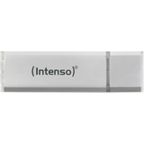 Intenso Ultra Line USB-nøgle 64 GB USB Type-A 3.2 Gen 1 (3.1 Gen 1) Sølv, USB-stik Sølv, 64 GB, USB Type-A, 3.2 Gen 1 (3.1 Gen 1), 70 MB/s, Hætte, Sølv