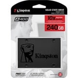 Kingston A400 240 GB 2.5" Serial ATA III TLC, Solid state-drev 240 GB, 2.5", 500 MB/s, 6 Gbit/sek.