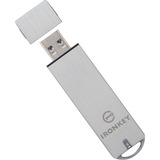 Kingston Basic S1000 16GB USB-nøgle USB Type-A Aluminium, USB-stik 16 GB, USB Type-A, 400 MB/s, Hætte, Aluminium