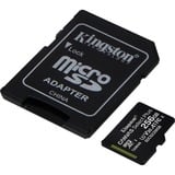 Kingston Canvas Select Plus 256 GB MicroSDXC UHS-I Klasse 10, Hukommelseskort Sort, 256 GB, MicroSDXC, Klasse 10, UHS-I, 100 MB/s, 85 MB/s