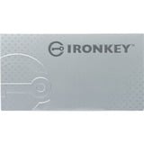 Kingston IronKey 64 GB Enterprise S1000 krypteret USB 3.0 FIPS, niveau 3, administreret, USB-stik niveau 3, administreret, 64 GB, USB Type-A, 3.2 Gen 1 (3.1 Gen 1), 230 MB/s, Hætte, Sølv