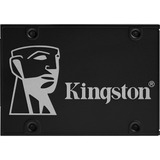 Kingston KC600 2.5" 2048 GB Serial ATA III 3D TLC, Solid state-drev Sort, 2048 GB, 2.5", 550 MB/s, 6 Gbit/sek.