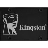 Kingston KC600 2.5" 256 GB Serial ATA III 3D TLC, Solid state-drev Sort, 256 GB, 2.5", 550 MB/s, 6 Gbit/sek.