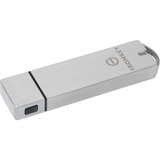 Kingston S1000 USB-nøgle 4 GB USB Type-A 3.2 Gen 1 (3.1 Gen 1) Sølv, USB-stik 4 GB, USB Type-A, 3.2 Gen 1 (3.1 Gen 1), 400 MB/s, Hætte, Sølv