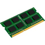Kingston ValueRAM System Specific Memory 4GB DDR3 1600MHz Module hukommelsesmodul 1 x 4 GB 4 GB, 1 x 4 GB, DDR3, 1600 Mhz, 204-pin SO-DIMM, Grøn