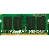 Kingston ValueRAM ValueRAM hukommelsesmodul 8 GB 1 x 8 GB DDR3L 1600 MT/s 204-pin SO-DIMM 8 GB, 1 x 8 GB, DDR3L, 204-pin SO-DIMM