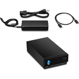 LaCie 1big Dock Pro 4000 GB Sort, Solid state-drev Sort, 4000 GB, USB Type-A, 3.2 Gen 1 (3.1 Gen 1), 2800 MB/s, Sort