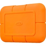 LaCie Rugged 500 GB Orange, Solid state-drev Orange, 500 GB, USB Type-C, 3.2 Gen 2 (3.1 Gen 2), Orange