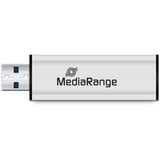 MediaRange MR918 USB-nøgle 128 GB USB Type-A / Micro-USB 3.2 Gen 1 (3.1 Gen 1) Sort, Sølv, USB-stik Sølv/Sort, 128 GB, USB Type-A / Micro-USB, 3.2 Gen 1 (3.1 Gen 1), 80 MB/s, Glide, Sort, Sølv