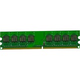 Mushkin 1GB DDR2 PC2-6400 Kit hukommelsesmodul 1 x 1 GB 800 Mhz 1 GB, 1 x 1 GB, DDR2, 800 Mhz, 240-pin DIMM, Lite detail