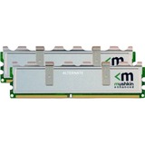 Mushkin Silverline hukommelsesmodul 4 GB 2 x 2 GB DDR2 667 Mhz 4 GB, 2 x 2 GB, DDR2, 667 Mhz