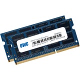 OWC OWC1333DDR3S16P hukommelsesmodul 16 GB 2 x 8 GB DDR3 1333 Mhz 16 GB, 2 x 8 GB, DDR3, 1333 Mhz, 204-pin SO-DIMM