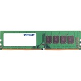 Patriot 4GB DDR4 2400MHz hukommelsesmodul 1 x 4 GB 4 GB, 1 x 4 GB, DDR4, 2400 Mhz, 288-pin DIMM, Grøn
